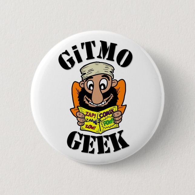GiTMO GEEK Button (Front)