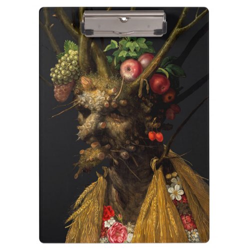 Giuseppe Arcimboldo _ Four Seasons in One Head Clipboard