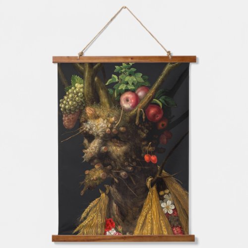 Giuseppe Arcimboldo _ Four Seasons in One Head Hanging Tapestry
