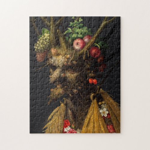 Giuseppe Arcimboldo _ Four Seasons in One Head Jigsaw Puzzle