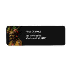 Giuseppe Arcimboldo - Four Seasons in One Head Label