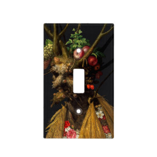 Giuseppe Arcimboldo - Four Seasons in One Head Light Switch Cover