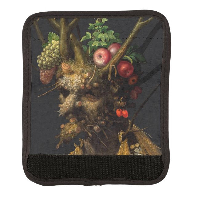 Giuseppe Arcimboldo - Four Seasons in One Head Luggage Handle Wrap (Front)