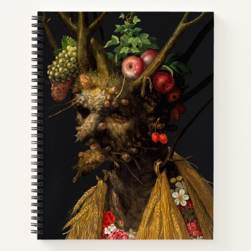 Giuseppe Arcimboldo _ Four Seasons in One Head Notebook
