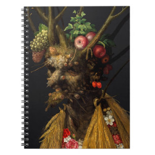 Giuseppe Arcimboldo - Four Seasons in One Head Notebook