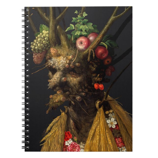 Giuseppe Arcimboldo - Four Seasons in One Head Notebook (Front)