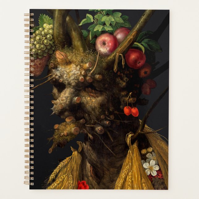Giuseppe Arcimboldo - Four Seasons in One Head Planner (Front)