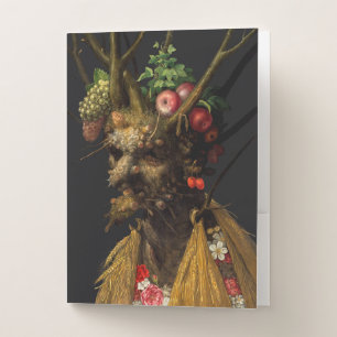 Giuseppe Arcimboldo - Four Seasons in One Head Pocket Folder