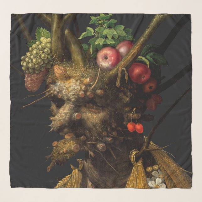 Giuseppe Arcimboldo - Four Seasons in One Head Scarf (Front)