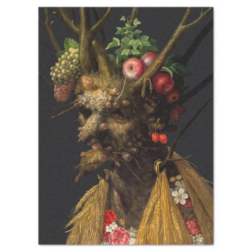 Giuseppe Arcimboldo _ Four Seasons in One Head Tissue Paper