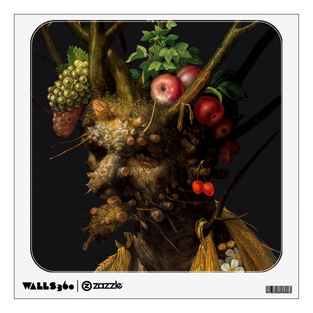 Giuseppe Arcimboldo - Four Seasons in One Head Wall Decal (Front)
