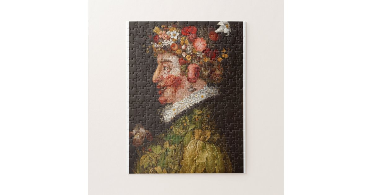 Giuseppe Arcimboldo - La Primavera Jigsaw Puzzle | Zazzle