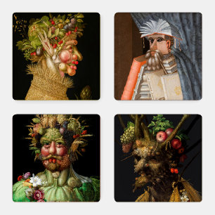 Giuseppe Arcimboldo - Masterpieces Selection Coaster Set