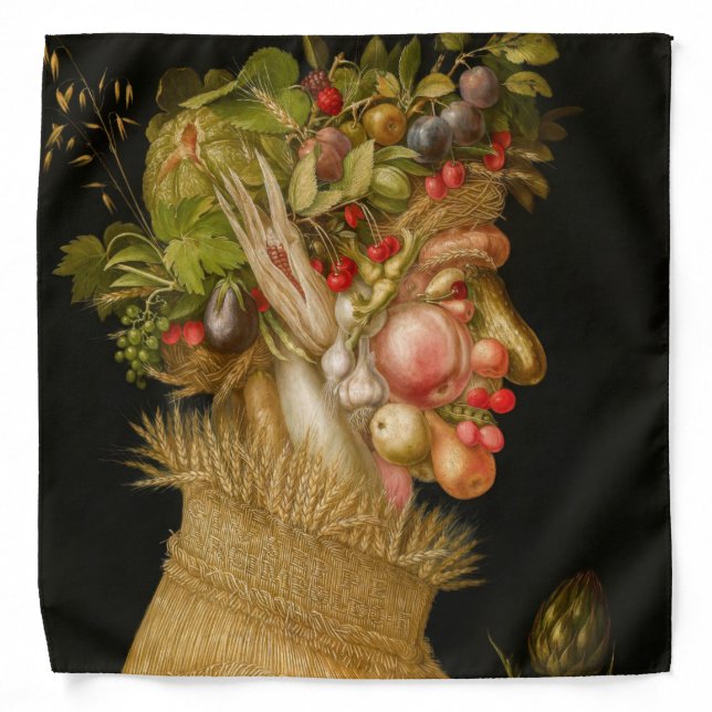 Giuseppe Arcimboldo - Summer Bandana (Front)