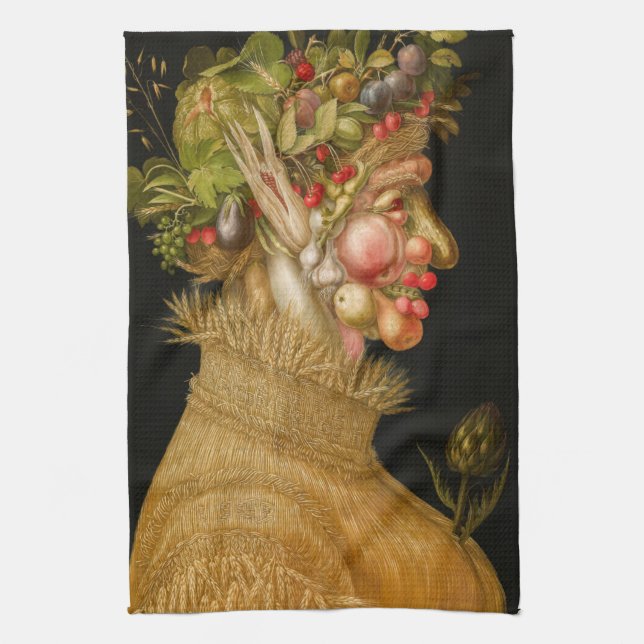 Giuseppe Arcimboldo - Summer Kitchen Towel (Vertical)