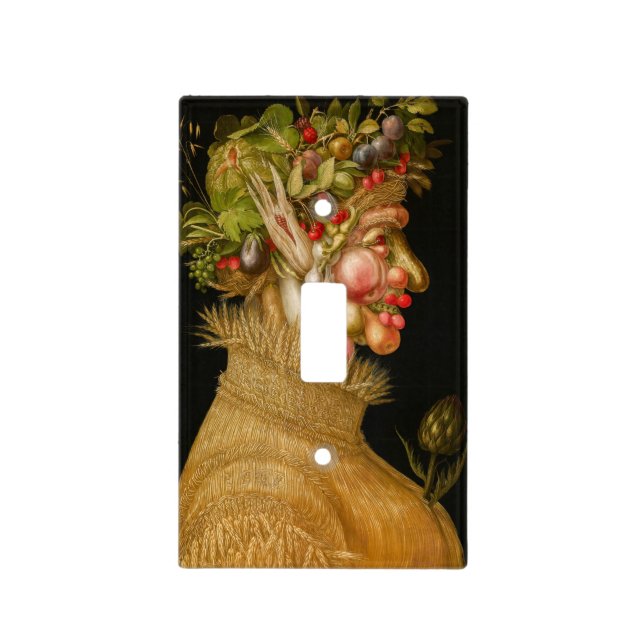 Giuseppe Arcimboldo - Summer Light Switch Cover (Front)