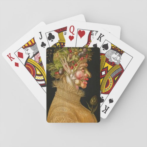 Giuseppe Arcimboldo _ Summer Playing Cards