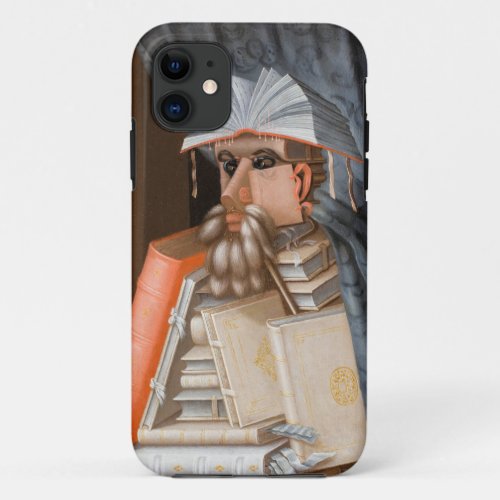 Giuseppe Arcimboldo _ The Librarian iPhone 11 Case