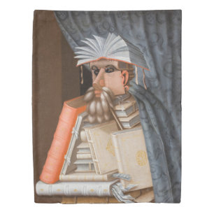 Giuseppe Arcimboldo - The Librarian Duvet Cover