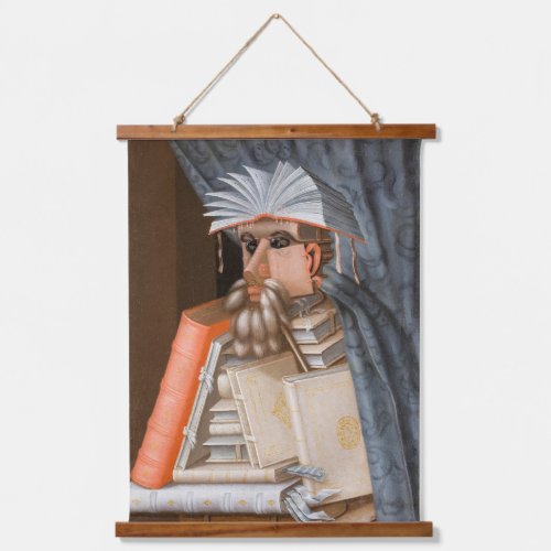 Giuseppe Arcimboldo _ The Librarian Hanging Tapestry