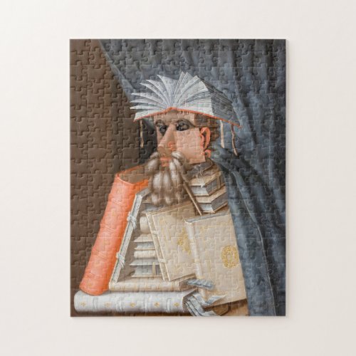 Giuseppe Arcimboldo - The Librarian Jigsaw Puzzle Giuseppe Arcimboldo - The Librarian Jigsaw Puzzle