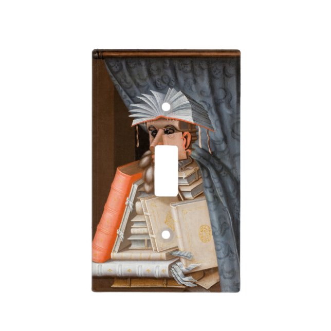 Giuseppe Arcimboldo - The Librarian Light Switch Cover (Front)