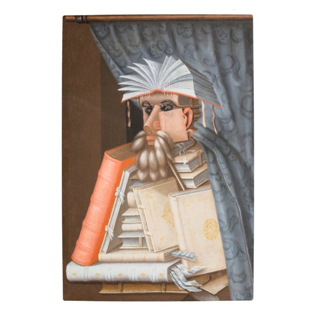 Giuseppe Arcimboldo - The Librarian Metal Print (Front)
