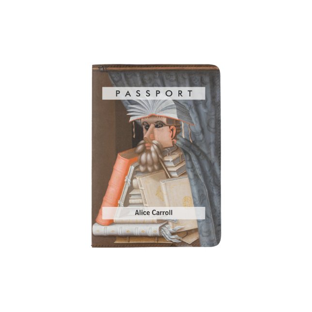 Giuseppe Arcimboldo - The Librarian Passport Holder (Front)