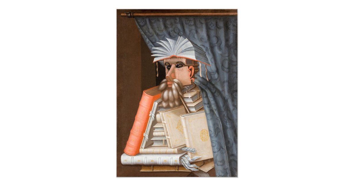 Giuseppe Arcimboldo - The Librarian Photo Print | Zazzle