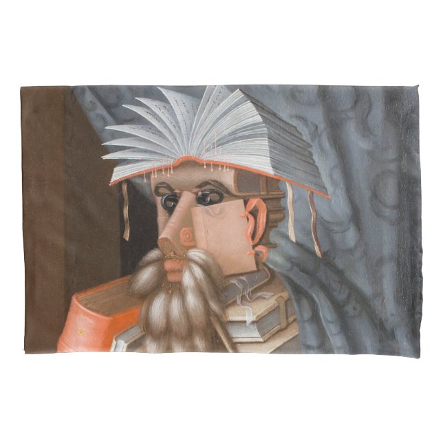 Giuseppe Arcimboldo - The Librarian Pillow Case (Front)