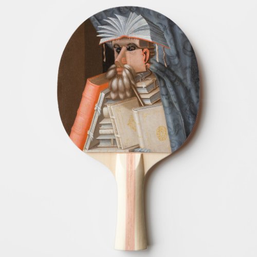 Giuseppe Arcimboldo _ The Librarian Ping Pong Paddle