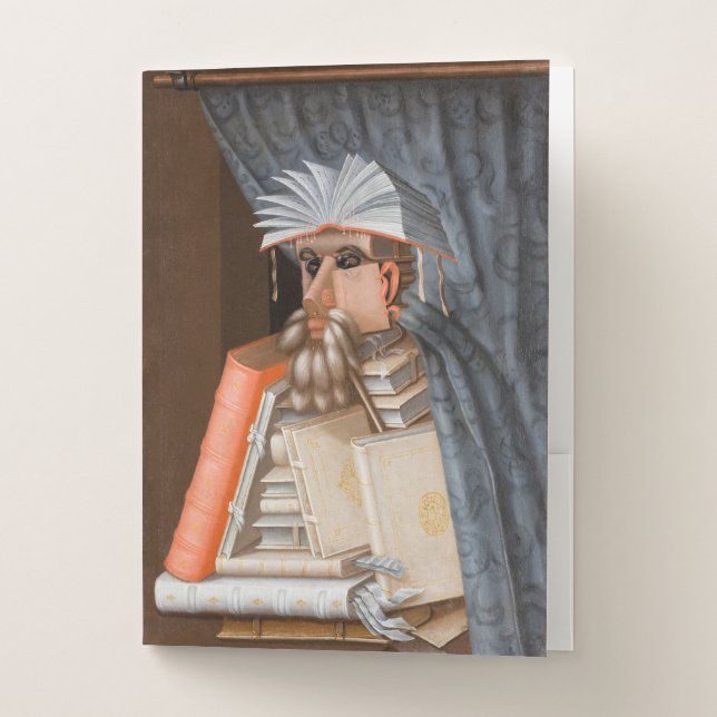 Giuseppe Arcimboldo - The Librarian Pocket Folder (Front)
