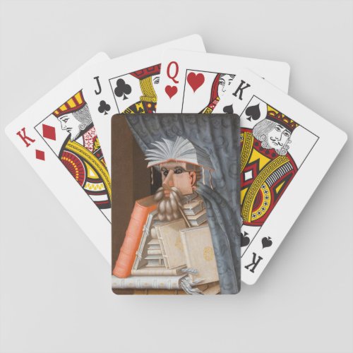 Giuseppe Arcimboldo _ The Librarian Poker Cards