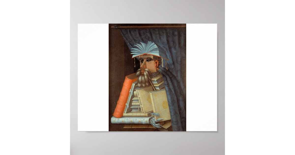Giuseppe Arcimboldo - The Librarian Poster | Zazzle