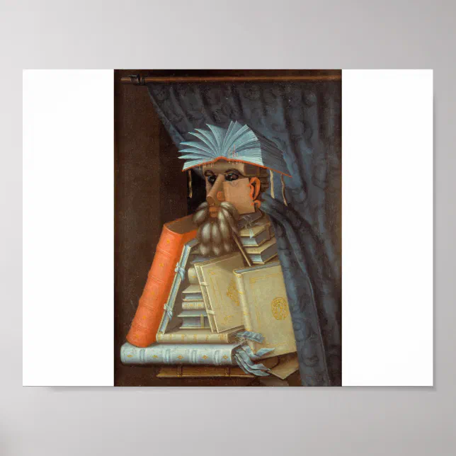 Giuseppe Arcimboldo - The Librarian Poster | Zazzle
