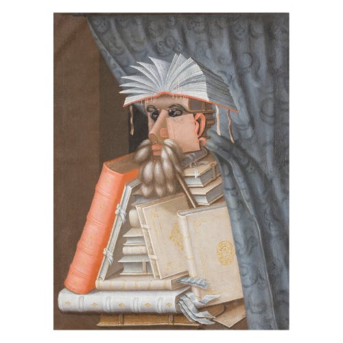 Giuseppe Arcimboldo _ The Librarian Tablecloth