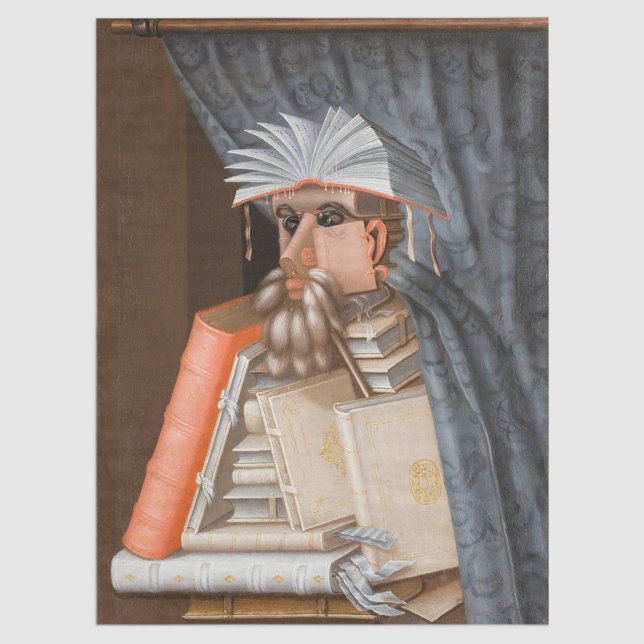 Giuseppe Arcimboldo - The Librarian Tissue Paper (Creator Uploaded)