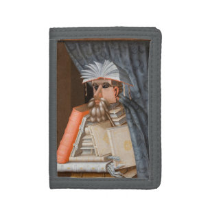Giuseppe Arcimboldo - The Librarian Trifold Wallet