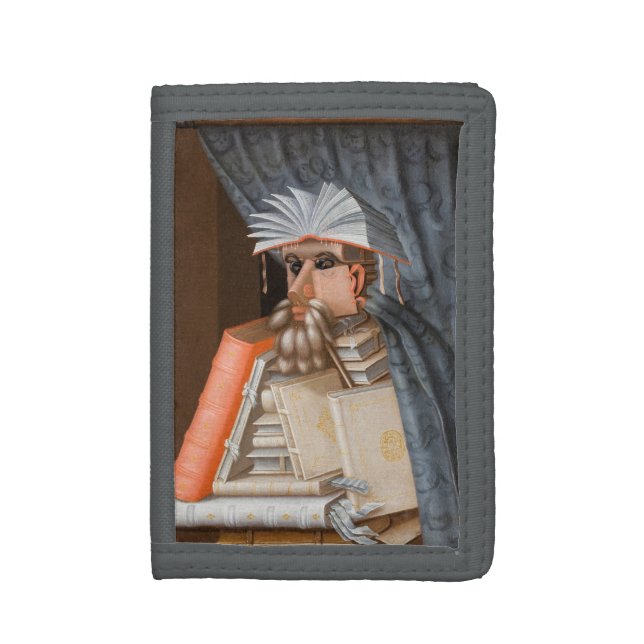 Giuseppe Arcimboldo - The Librarian Trifold Wallet (Front Vertical)