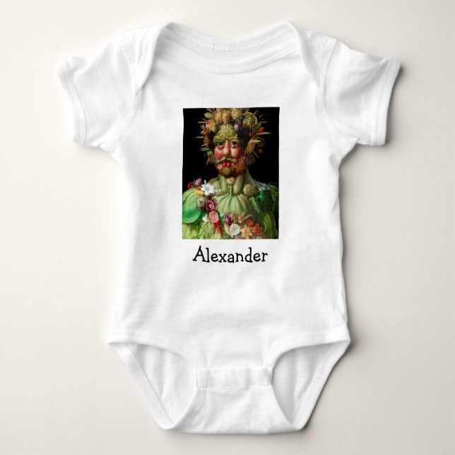 Giuseppe Arcimboldo - Vertumnus Baby Bodysuit (Front)