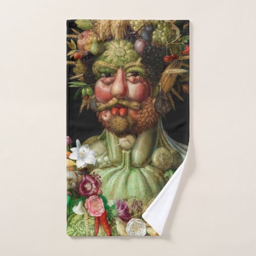 Giuseppe Arcimboldo _ Vertumnus Bath Towel Set