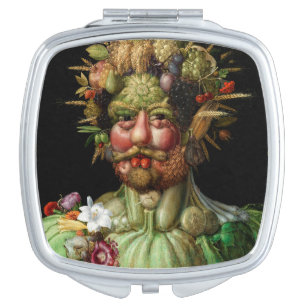 Giuseppe Arcimboldo - Vertumnus Compact Mirror