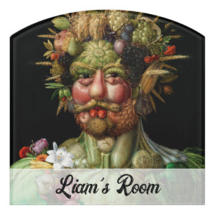 Giuseppe Arcimboldo - Vertumnus Door Sign
