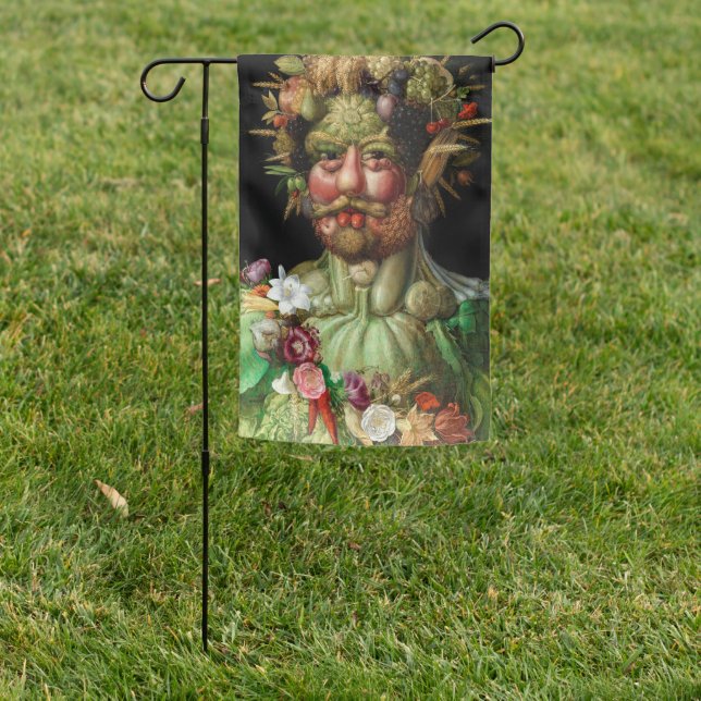 Giuseppe Arcimboldo - Vertumnus Garden Flag (In SItu)