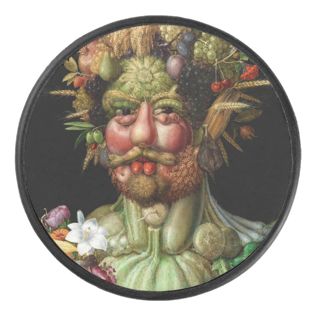 Giuseppe Arcimboldo - Vertumnus Hockey Puck (Front)