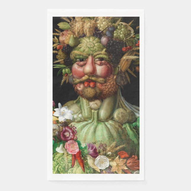 Giuseppe Arcimboldo - Vertumnus Paper Guest Towels (Front)