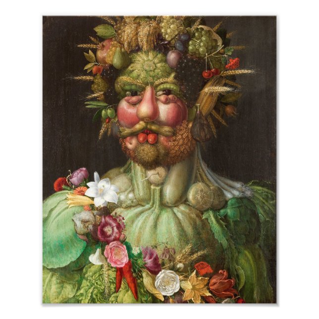 Giuseppe Arcimboldo - Vertumnus Photo Print (Front)