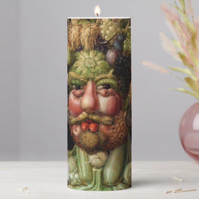 Giuseppe Arcimboldo - Vertumnus Pillar Candle (In Situ)