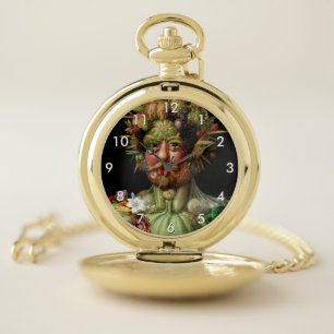 Giuseppe Arcimboldo - Vertumnus Pocket Watch