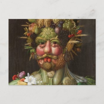 Giuseppe Arcimboldo - Vertumnus Postcard by masterpiece_museum at Zazzle